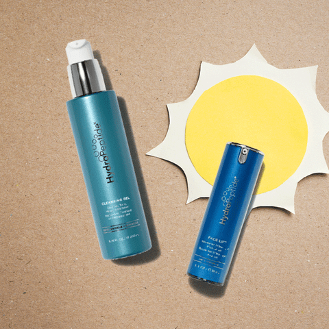HydroPeptide Cleansing Gel and Face Lift